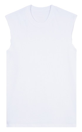 Raw Edge in Lucent White