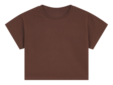 Crop Top in Tiramisu