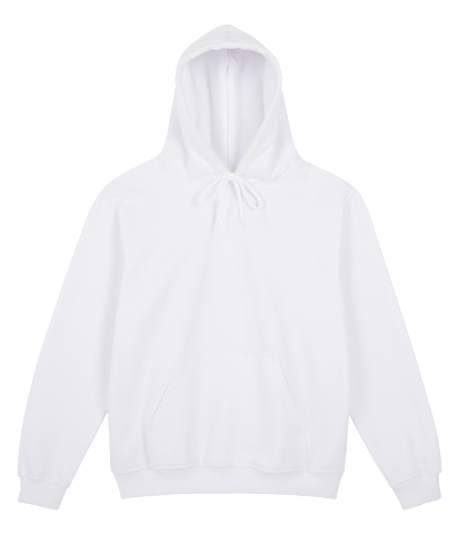Hoodie in Lucent White
